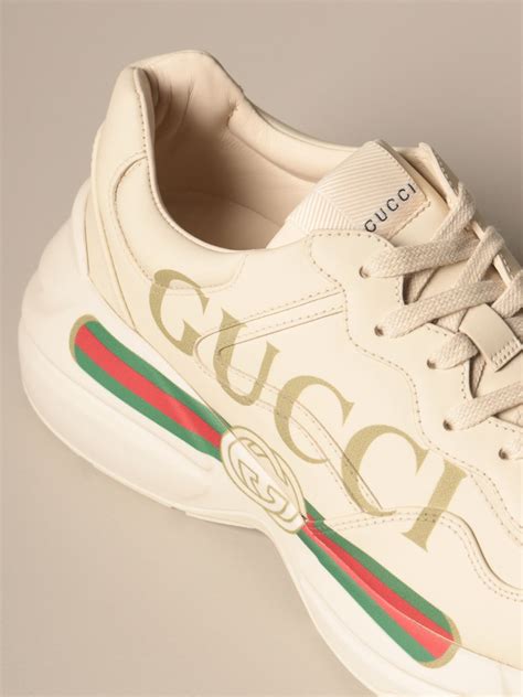 gucci leather rhyton sneakers|Gucci rhyton price in philippines.